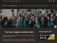 Tablet Screenshot of festivitati-absolvire.ro